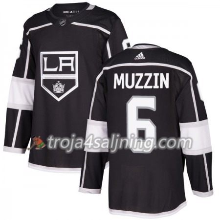 Los Angeles Kings tröja Jake Muzzin 6 Adidas 2017-2018 Svart Authentic - NHL Tröjor Herr Los Angeles Kings tröja Jake Muzzin 6 Adidas 2017-2018 Svart Authentic - NHL Tröjor Herr